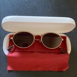 CRAP EYEWEAR small oval sunglasses